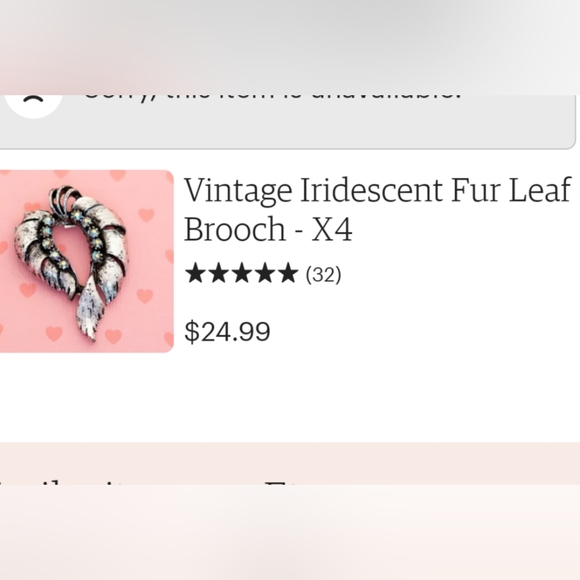 Vintage Leaf Wrap AB Crystal Brooch - Picture 15 of 16